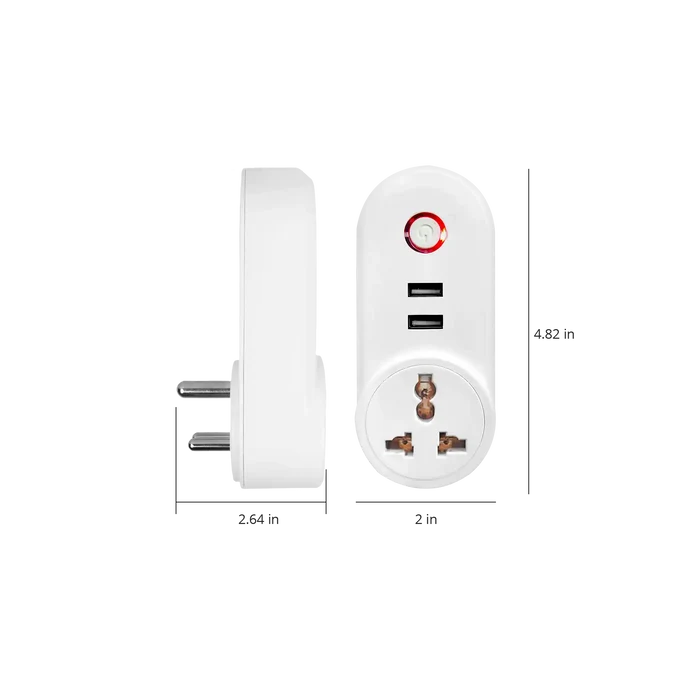16A Universal Smart Plug 3Pin