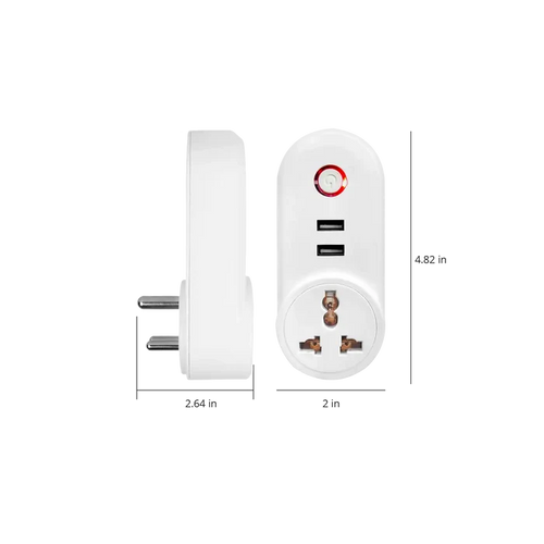 16A Universal Smart Plug 3Pin