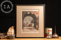 1920 Vacuum Oil Co Framed Ad