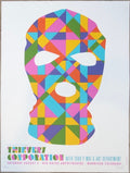 2013 Thievery Corporation - Red Rocks Silkscreen Concert Poster by Dan Stiles
