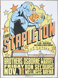 2019 Chris Stapleton - Greenville Silkscreen Concert Poster by Mike King