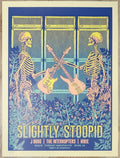 2019 Slightly Stoopid - Irvine Silkscreen Concert Poster by Methane Studios