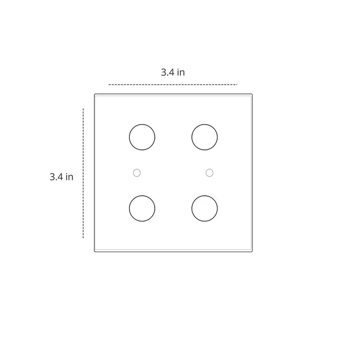 4 Gang Smart Sensor Switch CRYSTAL SERIES