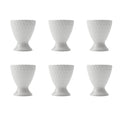 6x Maxwell & Williams White Basics Diamonds Egg Cup