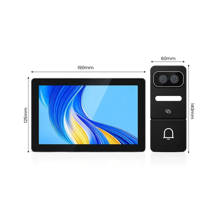 AI Face Detection Intercom Kit