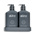 al.ive Body Wash & Lotion Duo in Coconut & Wild Orange (Made in Australia)