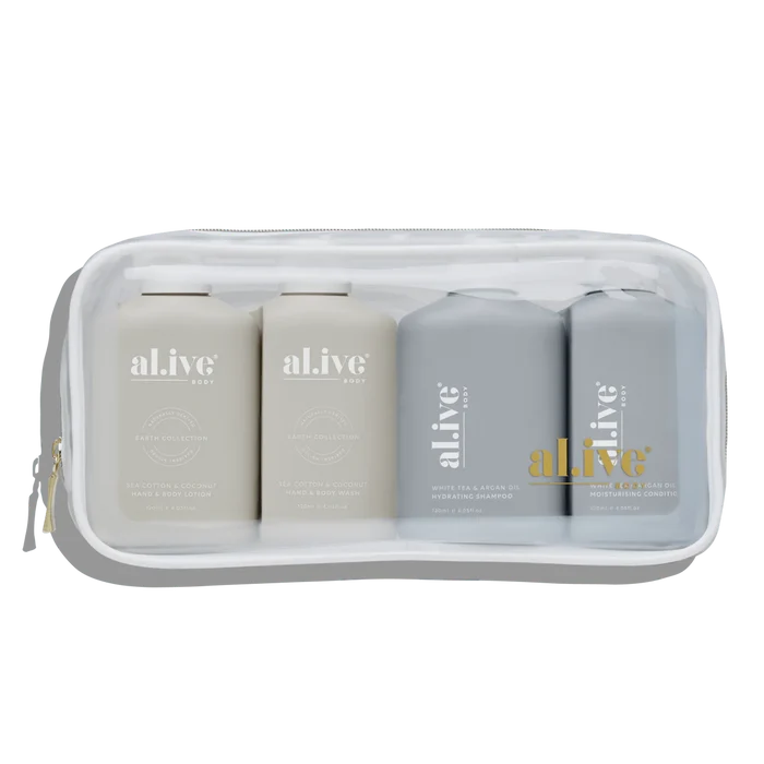 al.ive Hair & Body 4pc Travel Pack - 120ml