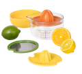 All-in-One Citrus Juicer and Zester - Yellow