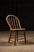 Antique Oak Spindle Back Chair