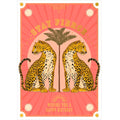 Art File Birthday Card, SL18A (Soulmate, Leopard)