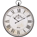 Ashley Furniture Signature Design 31" Antique Black Traditional Augustina Wall Clock