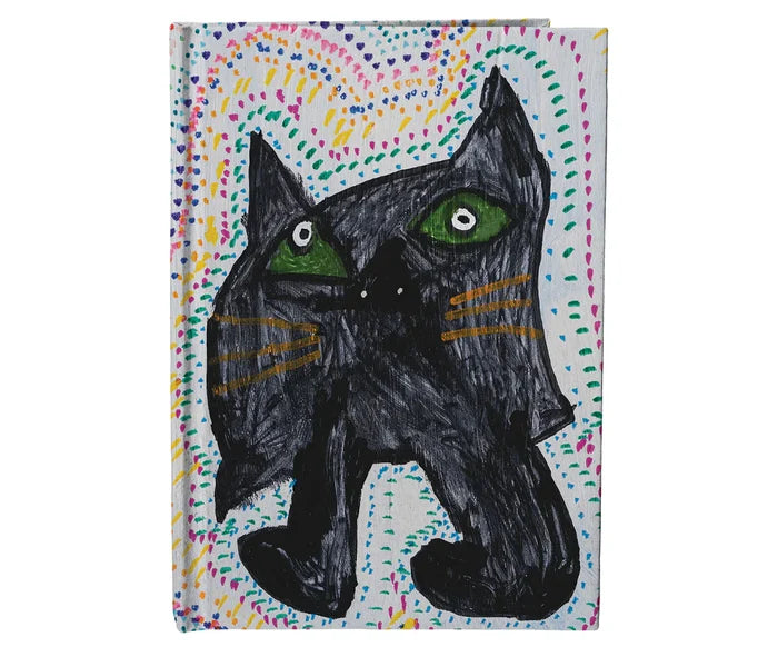 Bayley Arts - Black Cat Journal By Louise Taffs