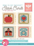 Bee In My Bonnet Stitch Cards Set J