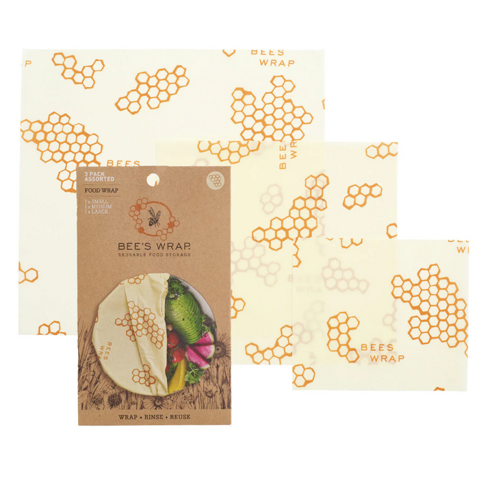 Bee's Wraps | Assorted 3 Pack - Honeycomb