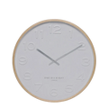 Bella White Silent Wall Clock - 41cm
