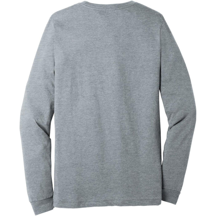 no-logo Bella+Canvas Unisex Heather CVC Long Sleeve Tee-Regular-Bella&Canvas-Thread Logic
