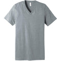 Bella+Canvas Unisex Heather CVC V-Neck Tee