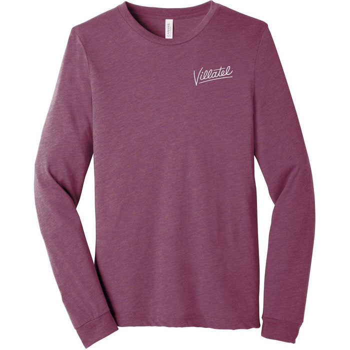 no-logo Bella+Canvas Unisex Triblend Long Sleeve Tee-Regular-Bella&Canvas-Thread Logic