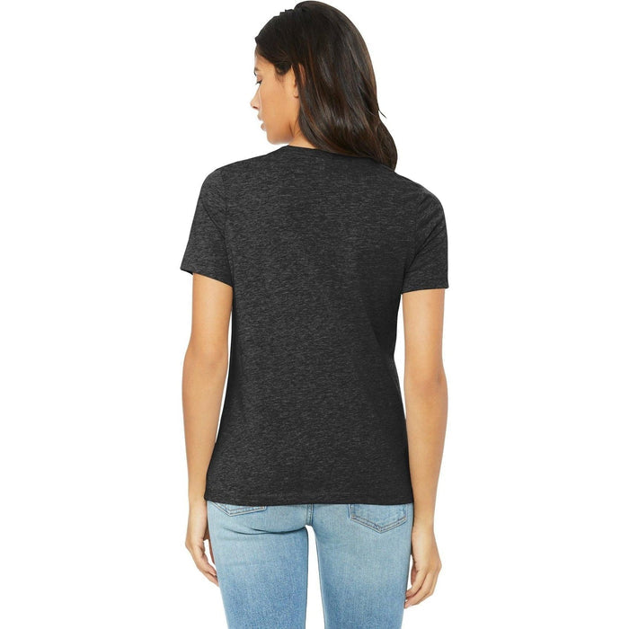 no-logo Bella+Canvas Ladies Relaxed Triblend Tee-Regular-Bella&Canvas-Thread Logic