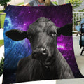 Black Angus cute print - Quilt - myfunfarm - clothing acceessories shoes for cow lovers, pig, horse, cat, sheep, dog, chicken, goat farmer