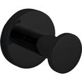 Black Wall Small Towel Robe Hook DWBA Coat Hanger for Bath, Matte Black
