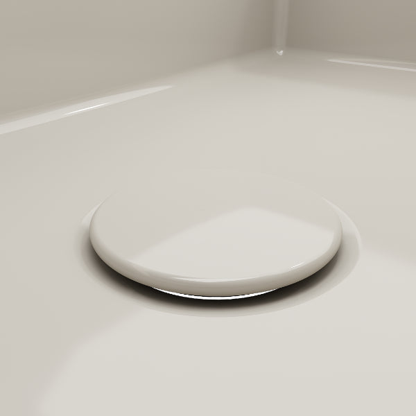 BOCCHI 1220-014 Biscuit Fireclay Drain Cover for BOCCHI Fireclay Kitchen Sink Strainers