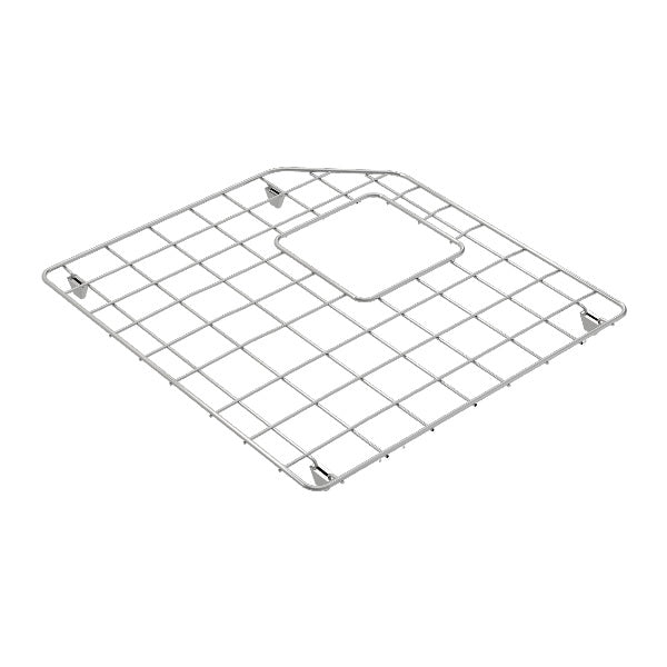 BOCCHI 2300 0042 Left Basin Stainless Steel Sink Rack for 33D Sotto sink with Soft Rubber Bumpers