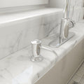 BOCCHI 2340 0005 Lesina 2.0 3.5" Chrome Kitchen Soap Dispenser