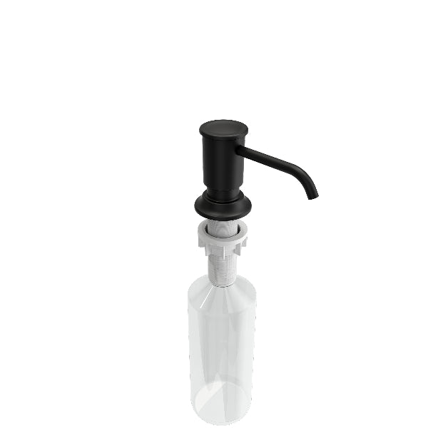 BOCCHI 2340 0005 Lesina 2.0 3.5" Matte Black Kitchen Soap Dispenser