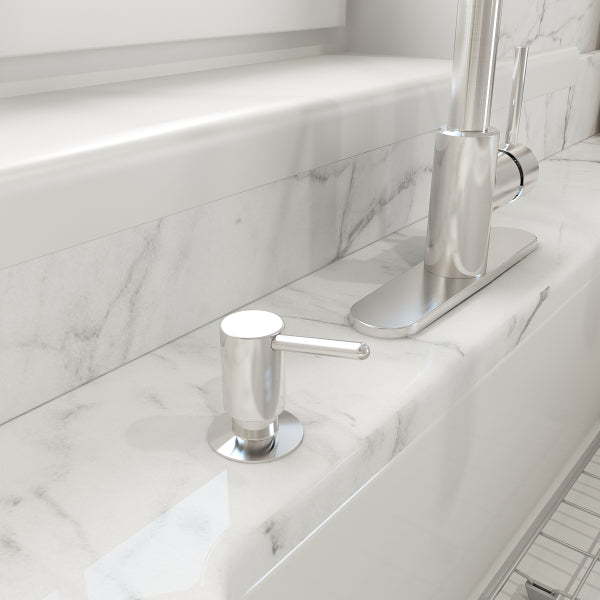 BOCCHI 2340 0006 Tronto 2.0 3.5" Stainless Steel Kitchen Soap Dispenser