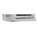 Broan® 30" Stainless Steel 260 CFM Convertible Under-Cabinet Range Hood w/ Easy Install System