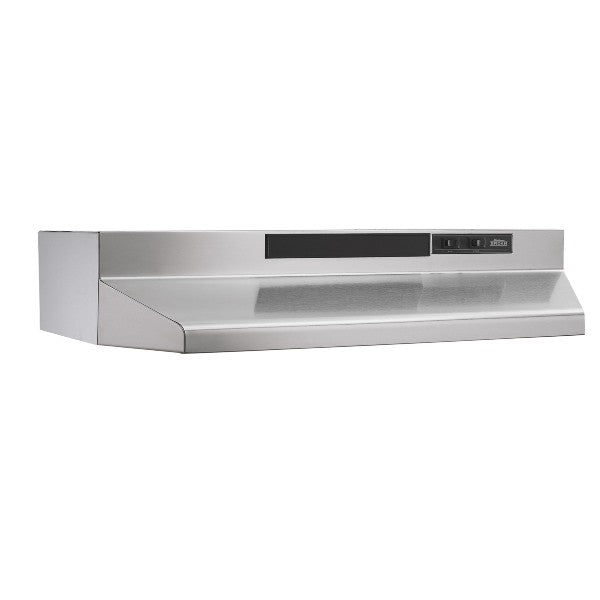 Broan® 30" Stainless Steel 260 CFM Convertible Under-Cabinet Range Hood w/ Easy Install System
