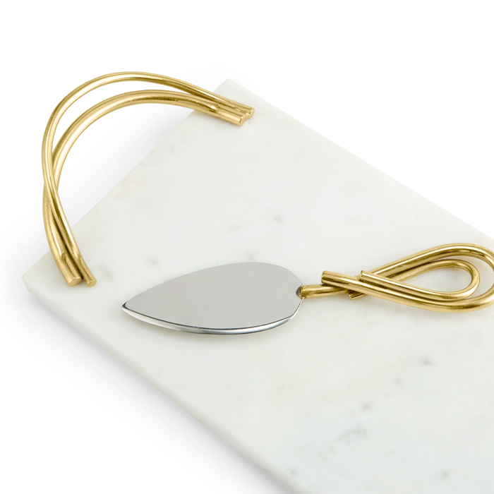 Calla Lily Cheese Board with Knife, Michael Aram - RSVP Style