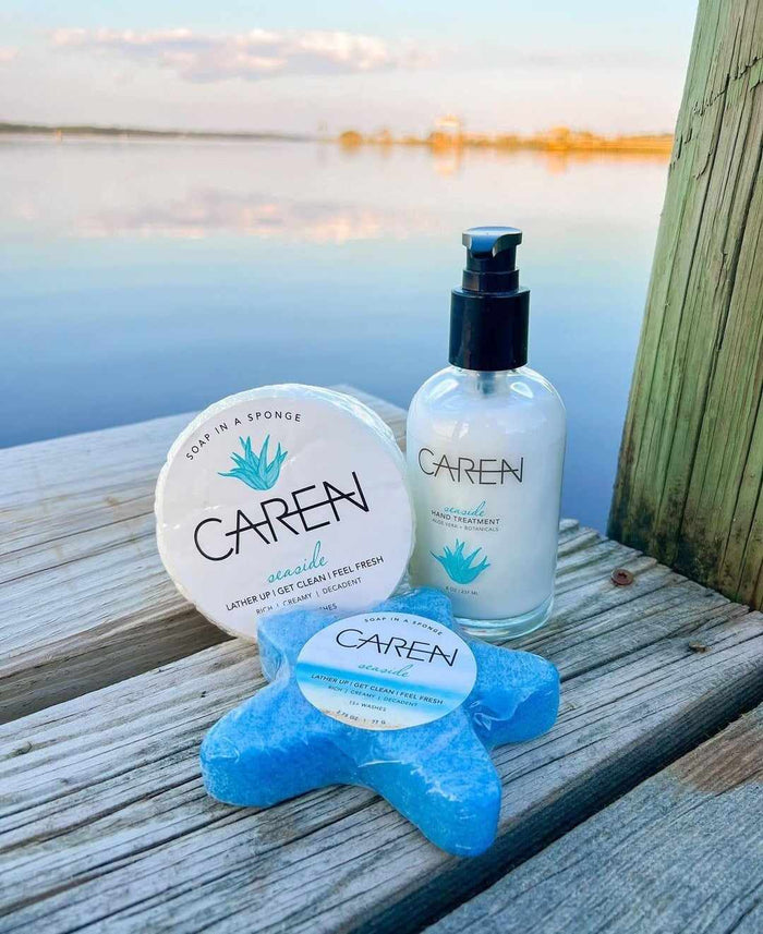 CAREN SOAP SPONGE SEASIDE STARFISH