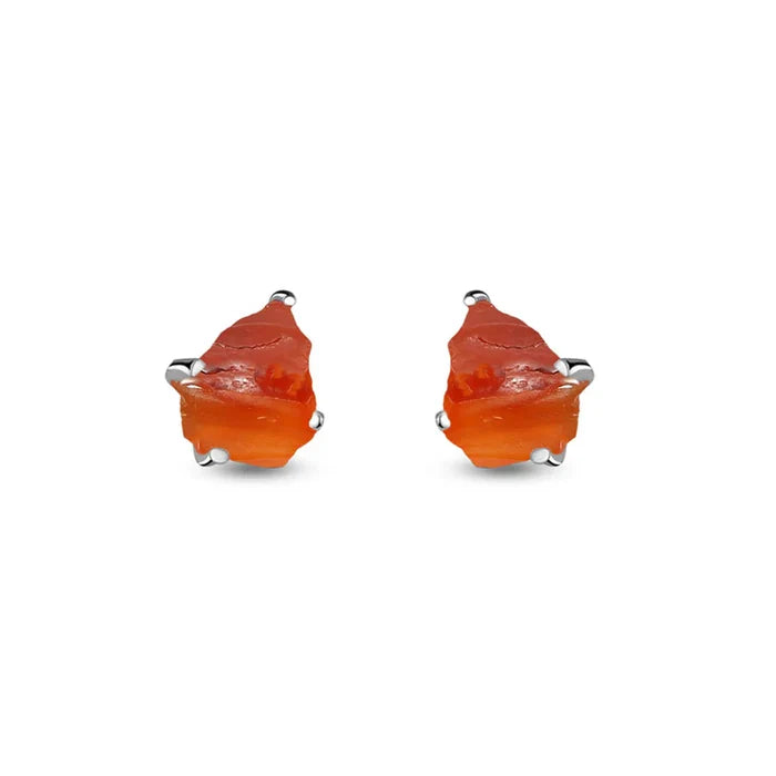 Carnelian Stud Earrings $20