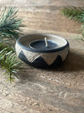 Carved Tea Light Holder No. 2
