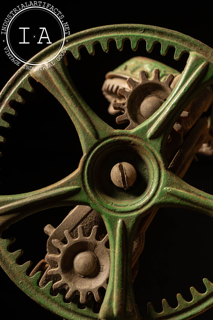 Cast Metal Tabletop Apple Peeler by Reading Hardware Co.