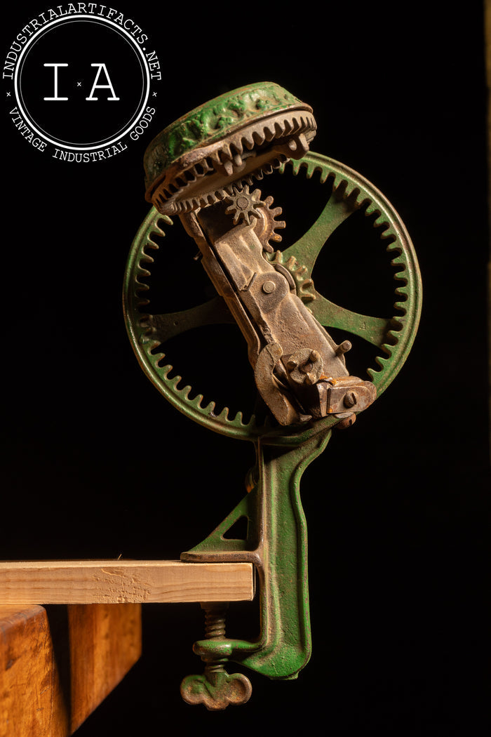 Cast Metal Tabletop Apple Peeler by Reading Hardware Co.