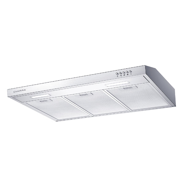 CIARRA CAS75918A 30" Stainless Steel 200 CFM Under Cabinet Convertible Range Hood