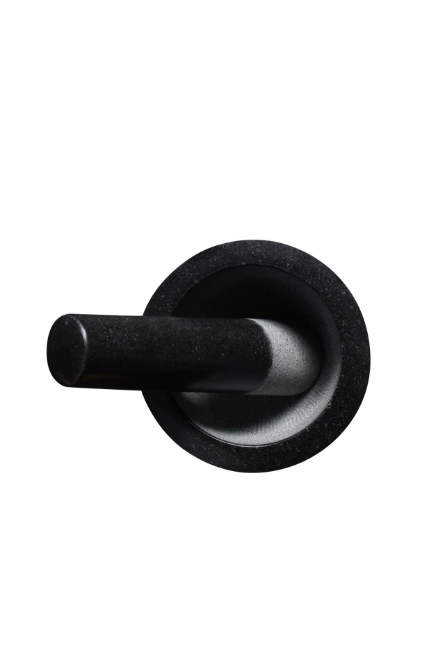 Classica Black Granite Mortar & Pestle - 12cm