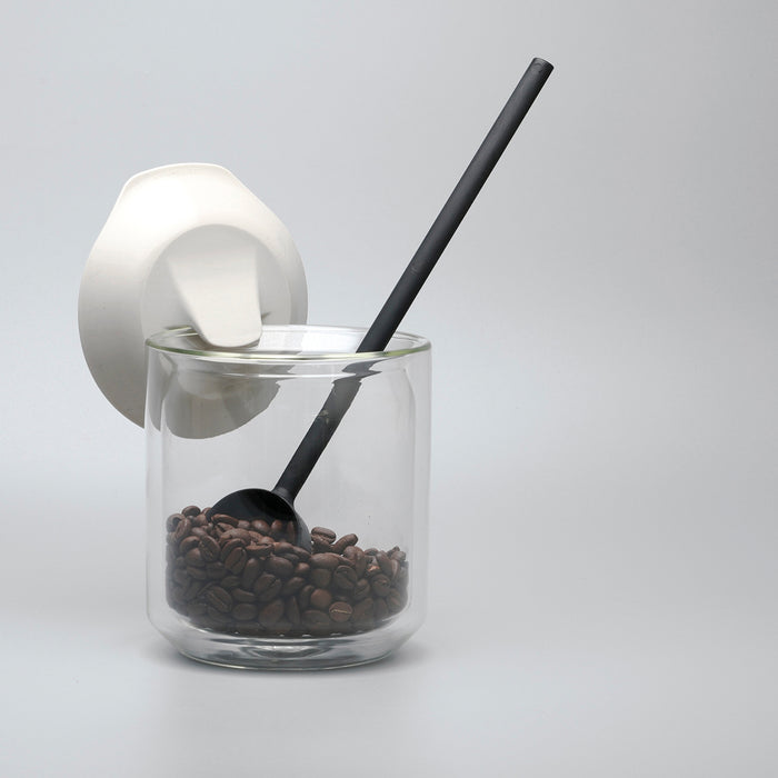 Coffee Scoop, Coffee Spoon, Coffee Measuring Spoon, coffee scoop for ground coffee 2 tablespoon, Eco-friendly Coffee Scoop, Biodegradable Coffee Scoop, Long Handle Measuring Spoons for Ground Coffee, PLA-free coffee ground recycled material
