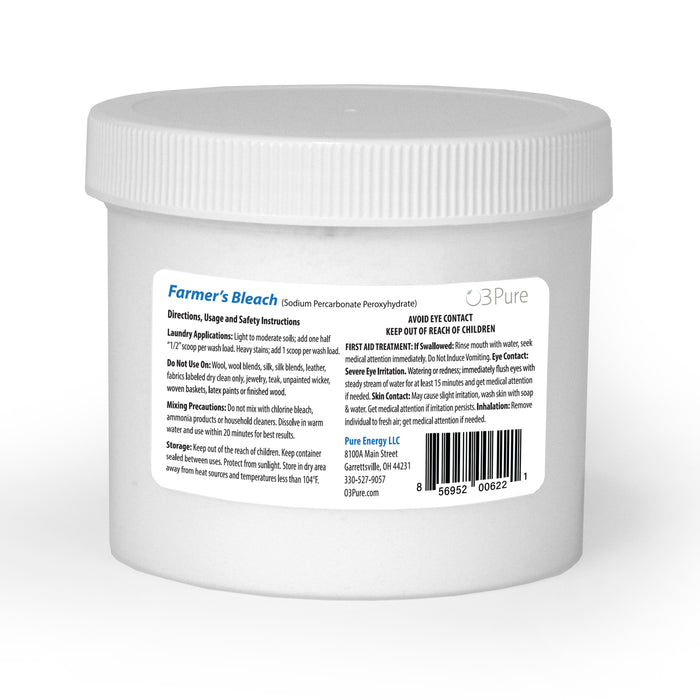 O3 Pure Sodium Percarbonate Cleaner for Clothes and Cooking Pans