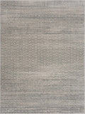 Contemporary Beige and Gray Tribal Trellis Medium pile Area Rug - The Rug Decor