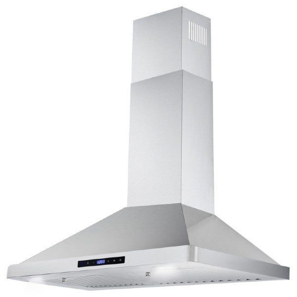 Cosmo COS-63175S 30" Stainless Steel 380 CFM Wall Mount Range Hood with Digital Controls