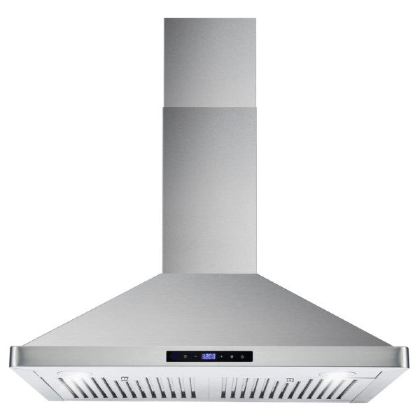 Cosmo COS-63175S 30" Stainless Steel 380 CFM Wall Mount Range Hood with Digital Controls
