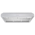 Cosmo UC36 36" Stainless Steel 380 CFM Under Cabinet Range Hood with Push Button Controls