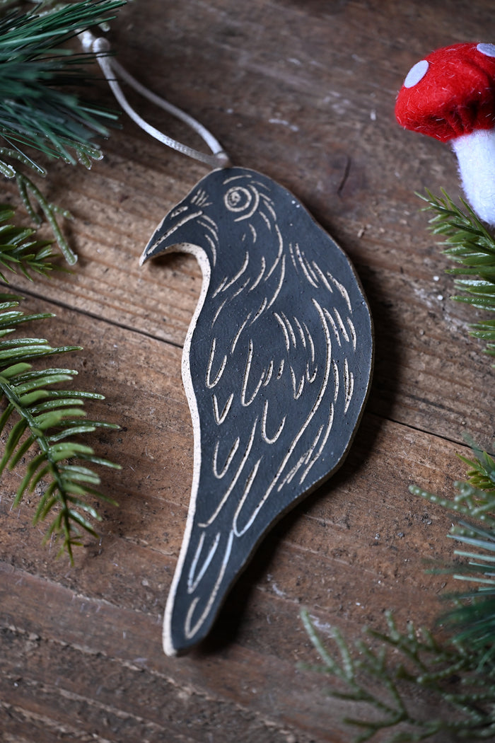 Crow Ornament