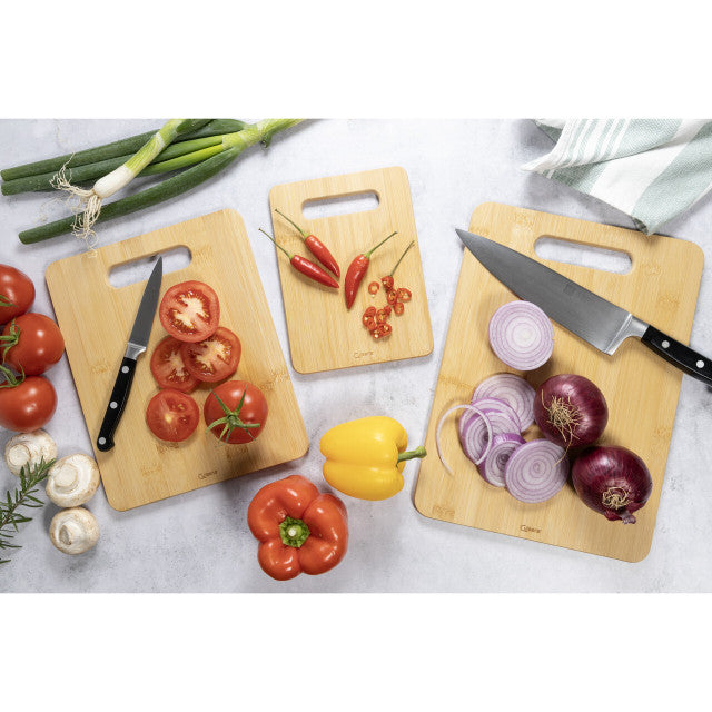 Cuisena Bamboo Chopping Boards- Set of 3
