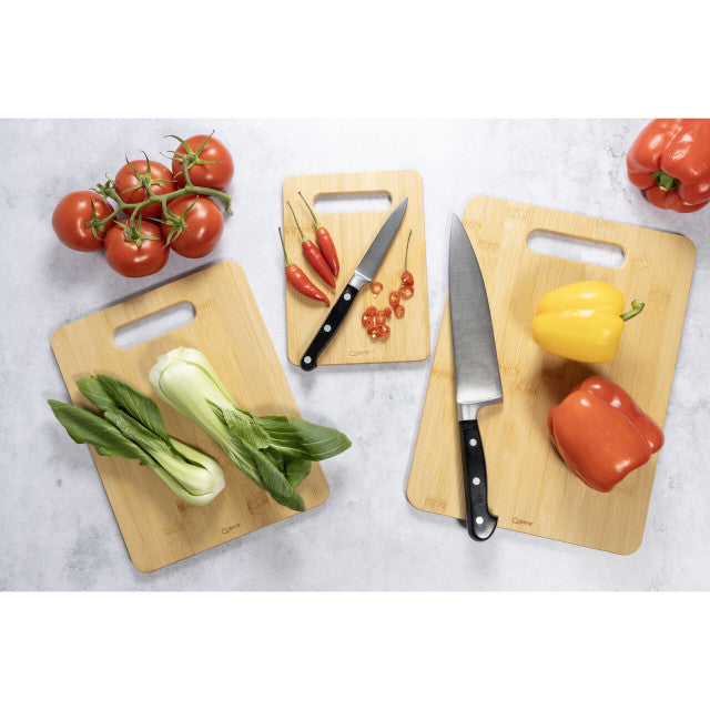 Cuisena Bamboo Chopping Boards- Set of 3