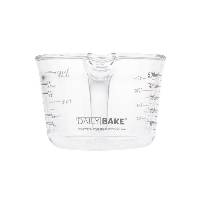 Daily Bake Borosilicate Glass Measure Jug 2 Cup/500ml